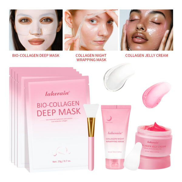 Collagen Evening Wear Nourishing Moisturizing Tearing Mask - Image 4