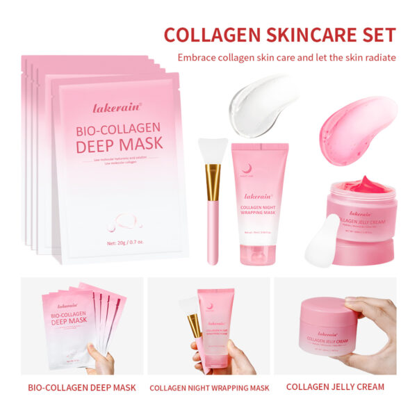 Collagen Evening Wear Nourishing Moisturizing Tearing Mask - Image 5