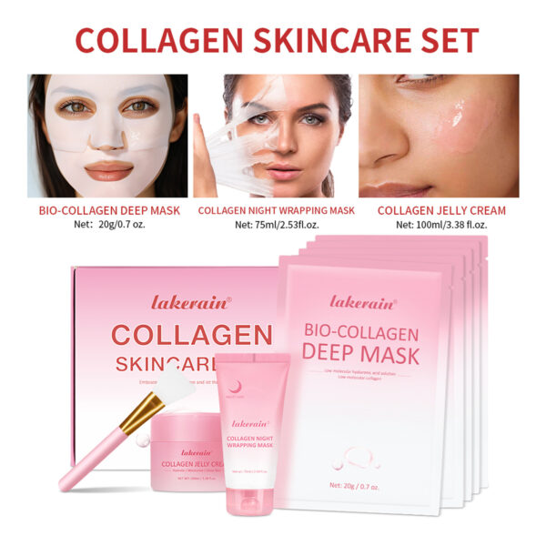 Collagen Evening Wear Nourishing Moisturizing Tearing Mask - Image 3